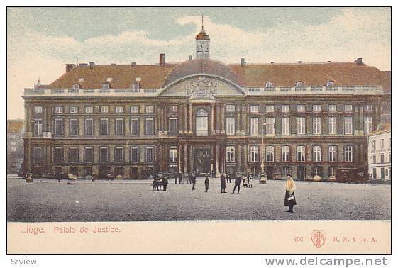 Palais De Justice, Liege, Belgium, 1910-1920s
