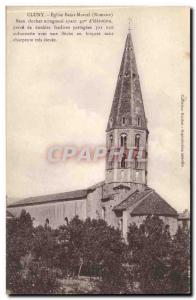 Cluny - Saint Marcel Church - Old Postcard
