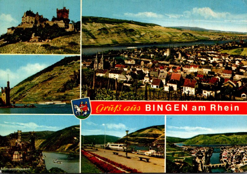 Germany Bingen Gruss Aus With Multi View