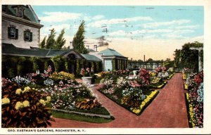 New York Rochester George Eastman's Gardens 1925