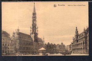 Hotel de Ville et Grand Place,Brussels,Belgium BIN