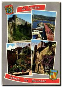 Modern Postcard The Cote d & # 39Azur Bormes La Faviere Fort De Bregancon And...