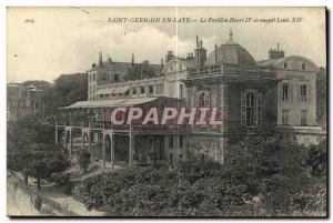 Postcard Old St Germain en Laye Pavillon Henri IV or Louis XIV Was born