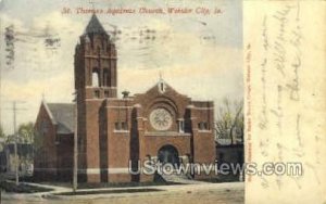 St. Thomas Aquinas Church - Webster City, Iowa IA  