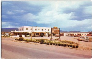 Santa Fe, New Mexico WESTERNER MOTEL Roadside 1960s Chrome Vintage Postcard