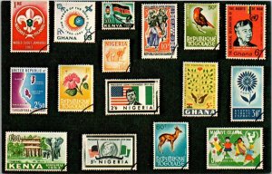 Stamps Of Nigeria Uganda Togo Ghana Kenya Nigeria Zanzibar & More