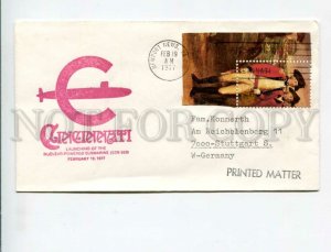 3162812 USA 1977 SUBMARINE Cincinnati SSN 693 COVER w/ special