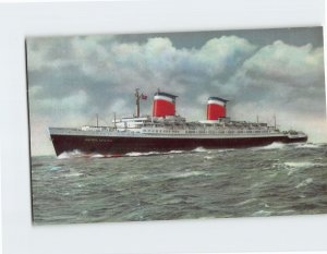 Postcard United States Lines, S.S. United States