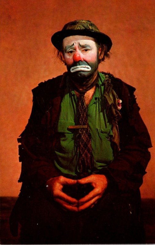 Emmett Kelly As Weary Willie World Famous Clown