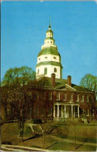 Maryland Annapolis The State House 1955