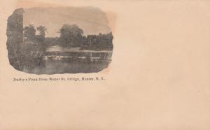 Envelope - Darby's Pond from Water Street Bridge - Homer NY, New York