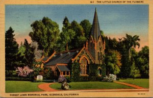 California Glendale Forest Lawn Memorial Park Little Church Around The Corner...
