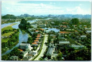 M-11949 A bird's-eye view of the city Guilin China