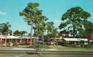 Postcard Rainbow Motor Lodge Tamiami Trail Modern Motel Apartments Sarasota FL