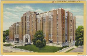 Masonic Temple, Rochester, New York, 30-40s