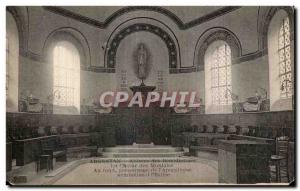 Old Postcard Argrntan abbave of The Choir of the Nuns