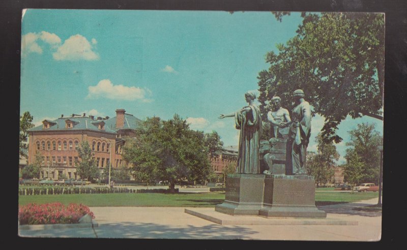 Alma Mater Statue, University Of Illinois Champaign-Urbana - 1960s - Used - Wear