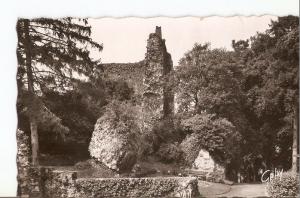 Postal 028963 : Domfront (Orne) - Le Ch?eau (XI s.), Ruines de lancien Donjon