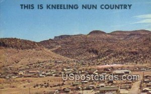 Kneeling Nun Background in Bayard, New Mexico