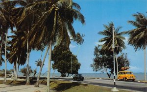 East Coast Scene Singapore early 1960s postcard