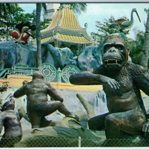c1960s Pasir Panjang, Singapore Haw Par Villa Tiger Balm Garden Gorilla Vtg A227