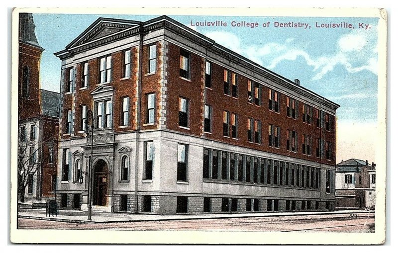 Louisville College of Dentistry, Louisville, KY Postcard *6W2