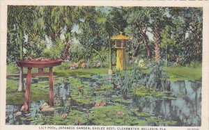 Florida Clearwater Belleair Lily Pool Japanese Garden Eagles Nest