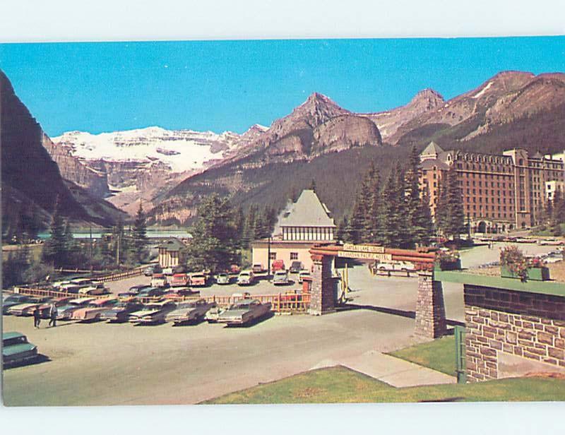 Unused Pre-1980 HOTEL SCENE Lake Louise Alberta AB B0526