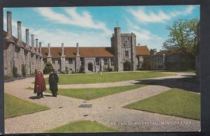Hampshire Postcard - St Cross Hospital, Winchester    T6194