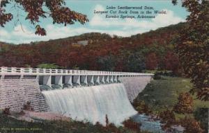 Arkansas Eureka Springs Lake Leatherwood Dam Largest Cut Rock Dam In The Worl...