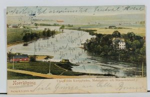 Sweden Norrkoping Views From the Kneippbaden Postcard I8