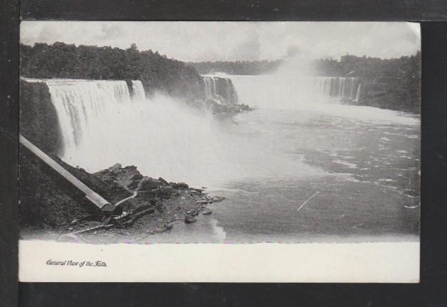 General View of the Falls,Niagara Falls,NY Postcard 