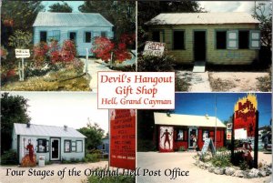 Hell, Grand Cayman, Cayman Islands  DEVIL'S HANGOUT GIFT SHOP  4X6 Postcard