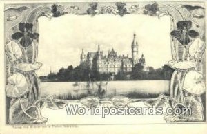 Schloss Seeseite Schwerin I M German Postcard Germany Post Card