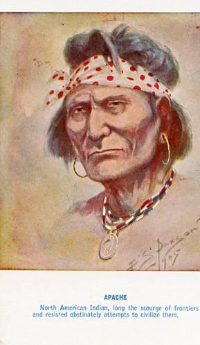 Apache - Artist-Signed E. S. Paxson