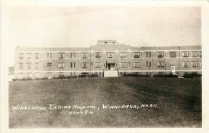 c1910 RPPC Winnebago Indian Hospital, Winnebago NE 40048-6 Thurston County