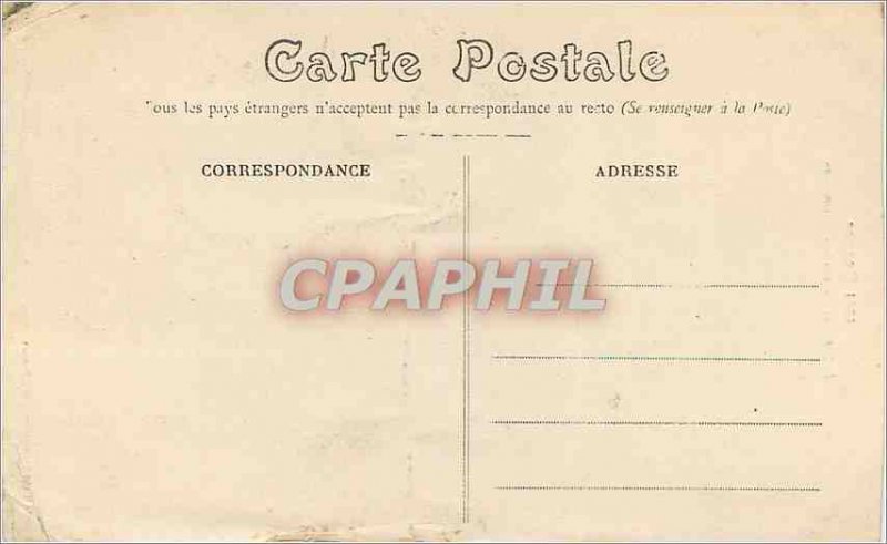 Postcard Old Rennes and Portal Impasse des Carmelites