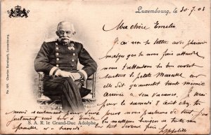 Adolphe Grand Duc De Luxembourg Royalty Postcard C021