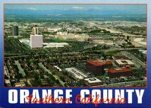 California Orange County Aerial View Of The City Of Orange