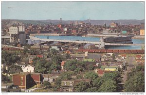 City of Saint John as viewed from Martello Tower, New Brunswick, Canada, 40-60s