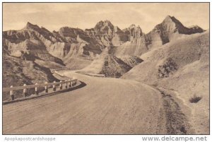 View Of Pinnacles Badlands Nat Monument South Dakota Albertype