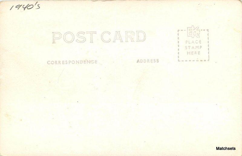 1940s PRESCOTT ARIZONA Granite Mountain Basin RPPC postcard 10364