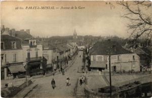 CPA PARAY-le-MONIAL Avenue de la Gare (615975)