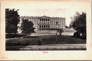 Norway Norway Slottet The Royal Palace Oslo Christiania Vintage Postcard C083