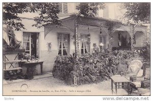Pension De Famille, Salle A Manger d'Ete, Compiegne (Oise), France, 1900-1910s