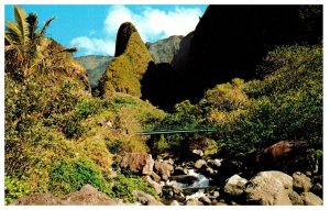 Iao Valley and Needle Maui Hawaii Postcard