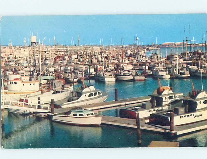 Unused Pre-1980 BOAT MARINA San Diego California CA hn2818-12