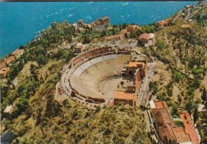 Italy Taormina Dall-Aereo Teatro Greco