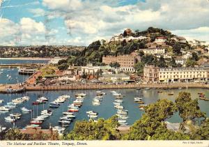 BR91541 the harbour and pavilion theatre torquay devon ship bateaux  uk