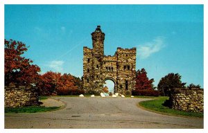 Postcard TOWER SCENE Worcester Massachusetts MA AQ4524